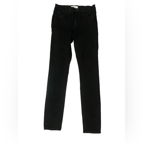 Madewell roadtripper high rise skinny jeans in Bennett black - Picture 3 of 11